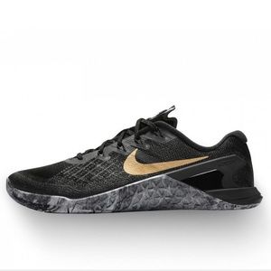 Nike Metcon3 Black X Gold